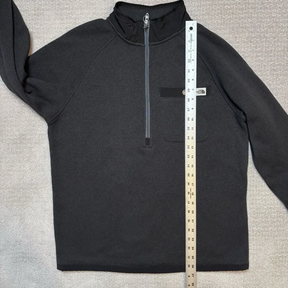 The North Face Gordon Lyons 1/4 Zip Pullover Fleece Jacket Men’s M Grey Gorpcore